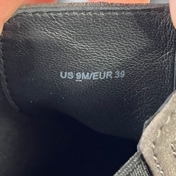 Vince Henderson Suede Ankle Booties Gray Size 9 NEW - Picture 8 of 9